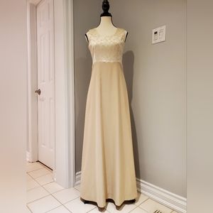 Golden Maxi Dress